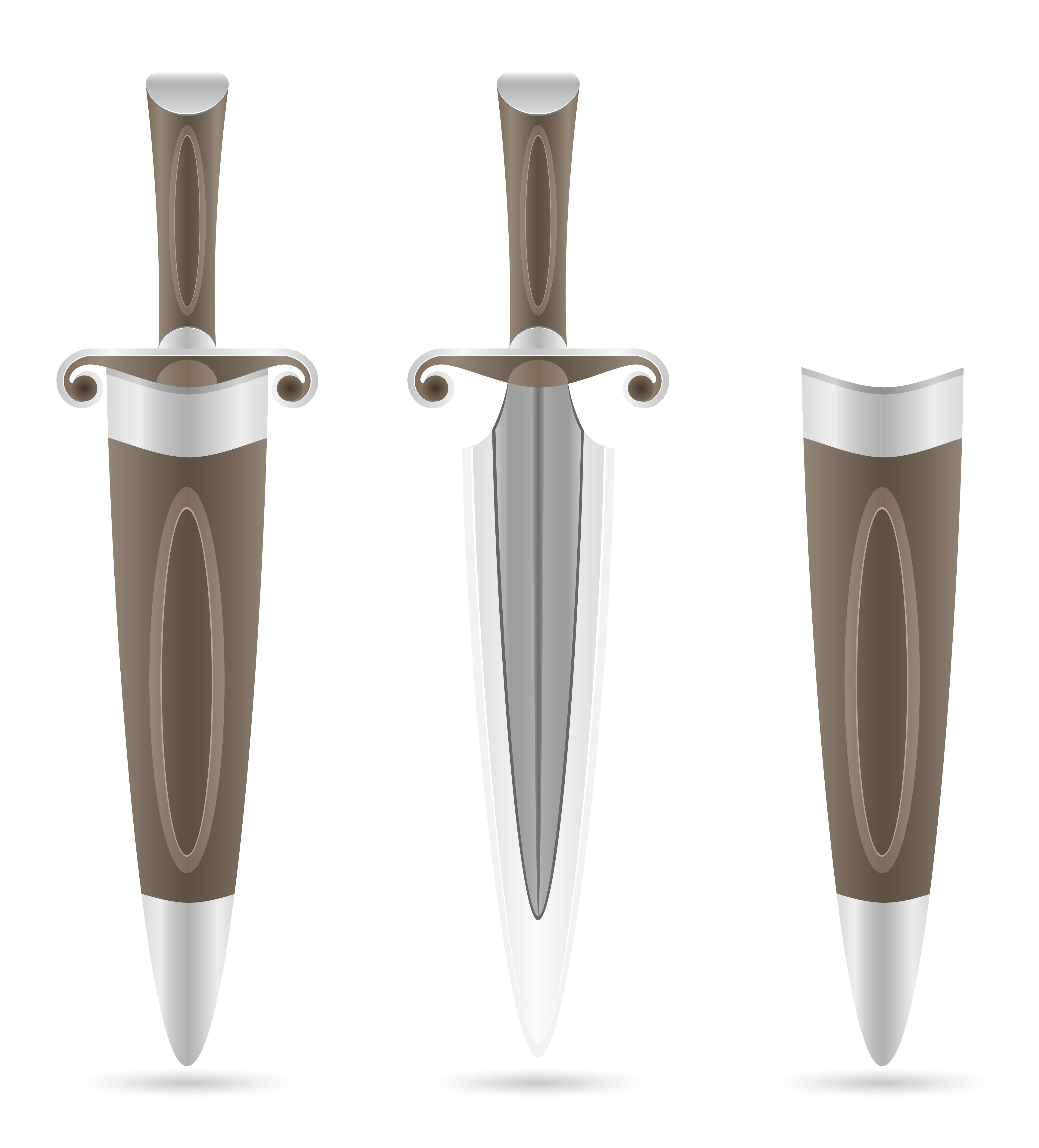Free & High Definition battle Dagger medieval Clipartl