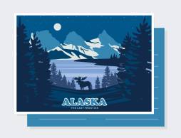 Best Alaska Vector Clipart