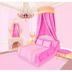 Cindy Bedroom Pink Clipart