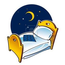 Night, Space, Bedroom Kids Clipart
