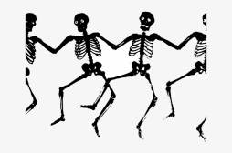 Bone, Clipart, Dance, Svg, Dancing Skeleton Png