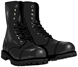 Soldier Boots Clipart high resulation