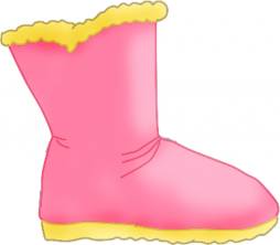 Pink Winter Boots Clipart Best