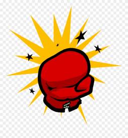 Cool Cartoon Clipart, Red Boxing Gloves Clipart