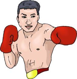 Boxing Clipart, Sport Clipart, Glove Red Picture