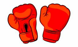 Awesome Red Boxing Gloves Clipart, Boxing Png