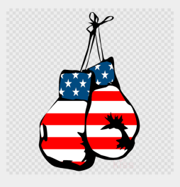 USA Boxing Gloves Clipart Transparent Png