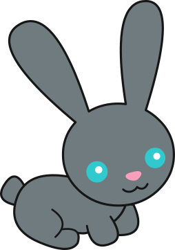 Amazing Bunny Rabbit ears Background Clipart