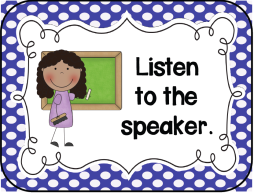 More Classroom Rules Posters Png free Clip art