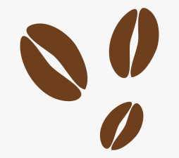 Natural Coffee Bean icon Clipart
