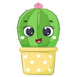 Clip Art Cute Cactus free for Download
