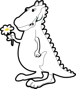 Dinosaur, Png, Black and White,  Dr Seuss Clipart