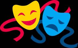 Colorful Drama Mask Clipart