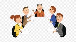 meeting for employees Clip art