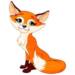 Funny Clipart, Fox Png, Animal, illustrations