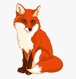 Clipart of a Fox Transparent Png