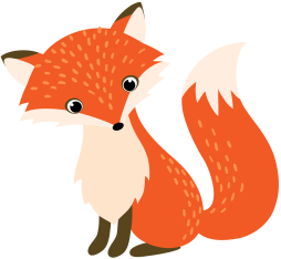 Cute Fox illustrations Clipart Transparent