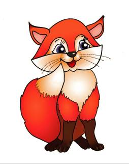 Red cute Fox Clip art png free