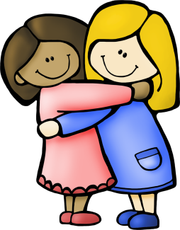 Clipart Friends Hugging That Strengthens Friendships