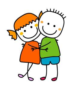 Warm Your Heart Clipart Friends Hugging Clipart