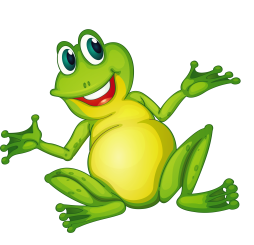 Clipart Cute Green Frog Sitting Png