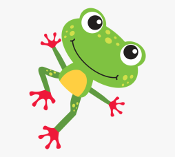 Flying Frog Cute Clipart Transparent Png