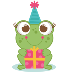 Cute Christmas Frog Clipart Transparent Png