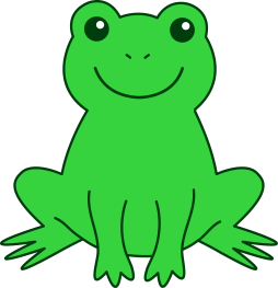 Frog Cute Playing Clipart Transparent Background