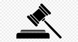 Most Popular Gavel Black and White Clipart