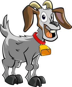 Funny Goat Animated Clipart