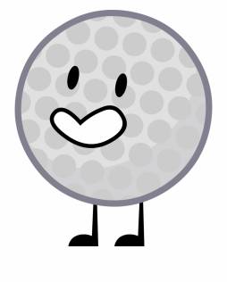 Cute Golf Ball Clipart, Png, Emoji