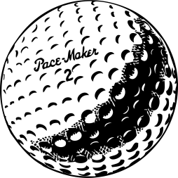 Golf Ball Clipart Black and White