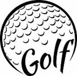 Best free Golf Ball Clipart Black and White
