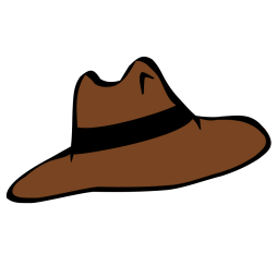 Hati Old Hat, Cap, Brown Hat free Clipart