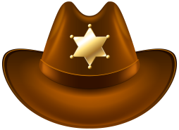 Cool Brown Cowboy Hat Png Clipart