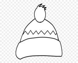 Beret, hat coloring page Png Clipart