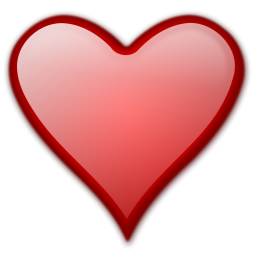 Red Heart Clipart Transparent Background image