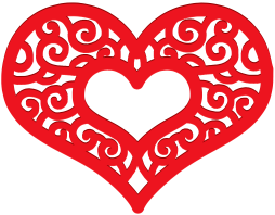 Best Design Red Heart Clipart Transparent Png