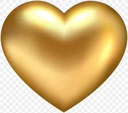 Awesome Clipart Gold Heart
