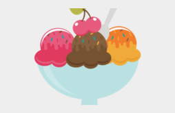 ice Cream Sundae, icon, Clip art free for Download
