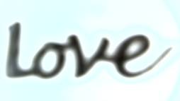 The Most Beautiful Love in Cursive Clipart Transparent