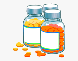Medicine Bottles Transparent Png Clipart
