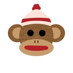 Most Popular Monkey face Vector Clipart