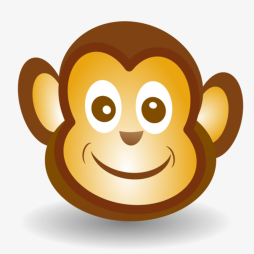 High Monkey face Clipart Best free