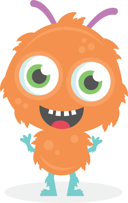 Monster Silly Aesthetic Clipart