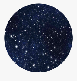 Night Sky Clipart, Circle outer Space Png