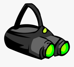 Night Binoculars Clipart, Night vision goggles png