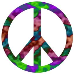Transparent Colors Peace Clipart