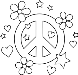Download Peace Sign Clipart Black and White