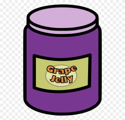 Free Peanut Butter and Jelly Jar Clipart